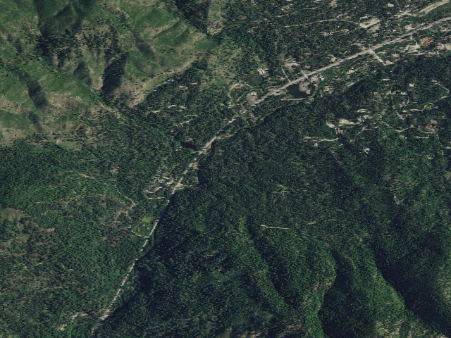 Aerial image of Grayback Gulch