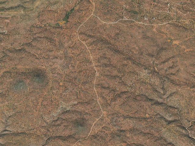 Aerial image of Greasy Spoon Dispersed Camping Area