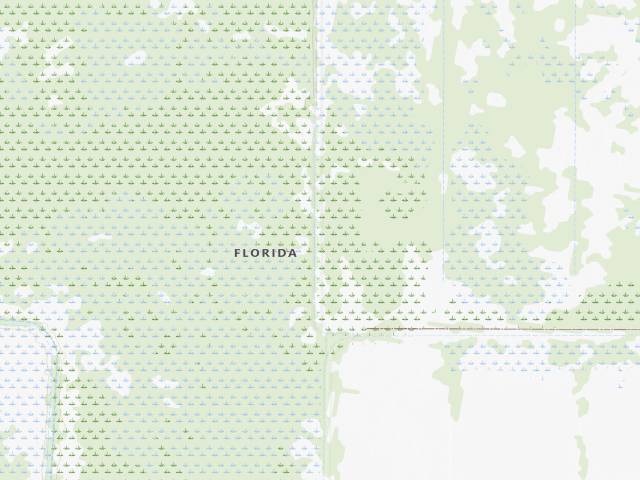 USGS topographic map of Great Egret Camp (Three Forks Conservation Area)