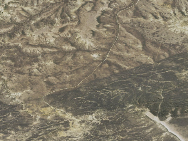 Aerial image of Greater Sand Dunes Srma