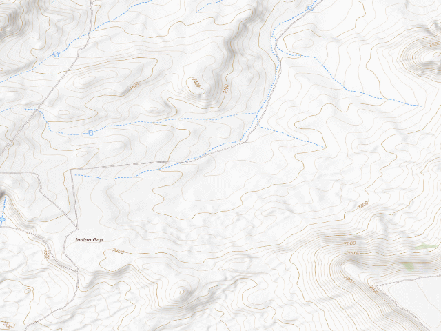 USGS topographic map of Greater Sand Dunes Srma