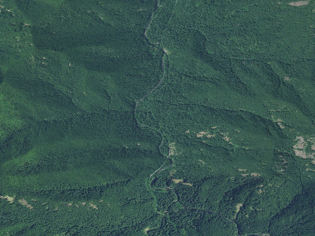 Aerial image of Green Canyon