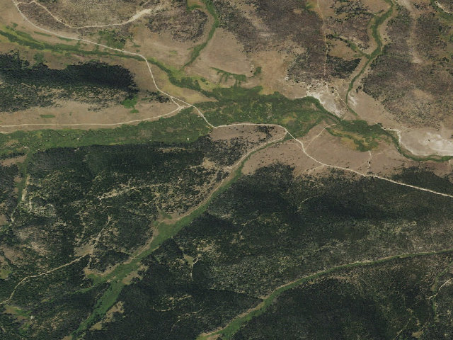 Aerial image of Green Creek