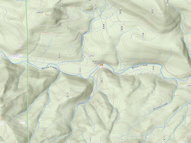 USGS topographic map of Green Pool