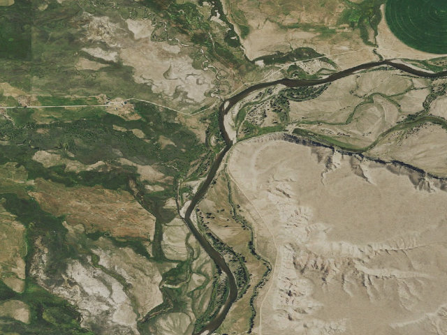 Aerial image of Green River-Fear/Ferry Island PAA — Green River Fear Ferry Island