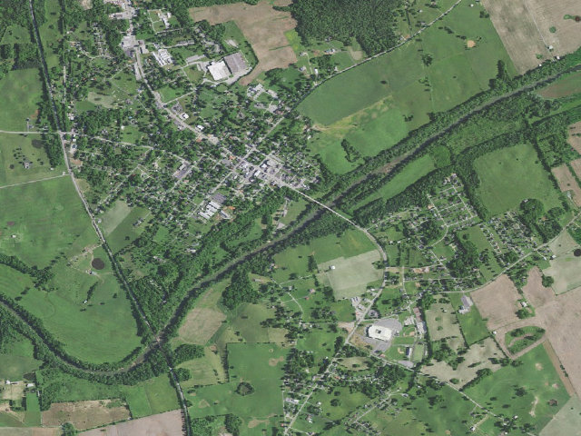 Aerial image of Green River Park & Arboretum (Thelma Stovall Park)