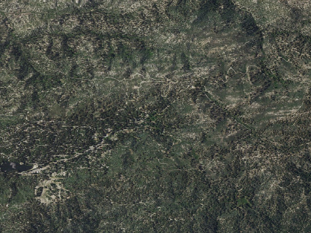 Aerial image of Green Valley Campground