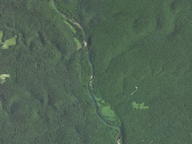 Aerial image of Greenbriar Float Camp