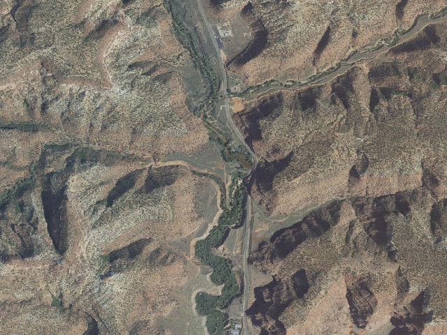 Aerial image of Greenhalgh Trail