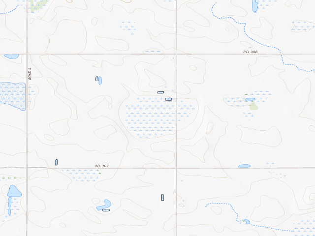 USGS topographic map of Greenhead WMA
