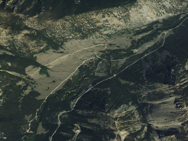 Aerial image of Greenough Lake