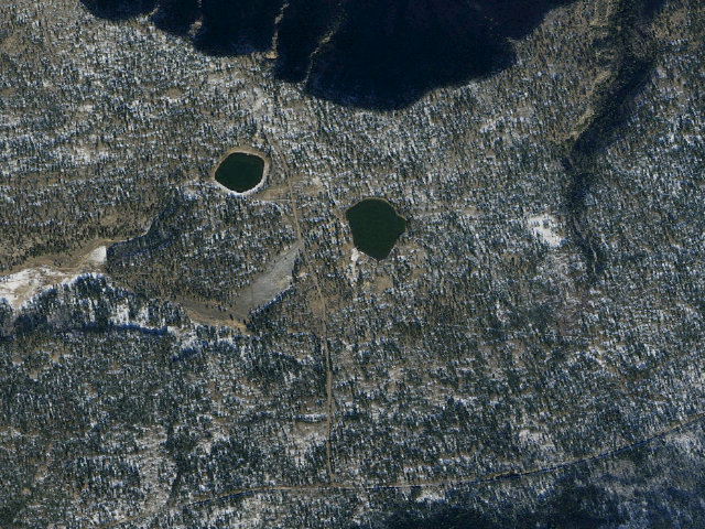 Aerial image of Greens Lake
