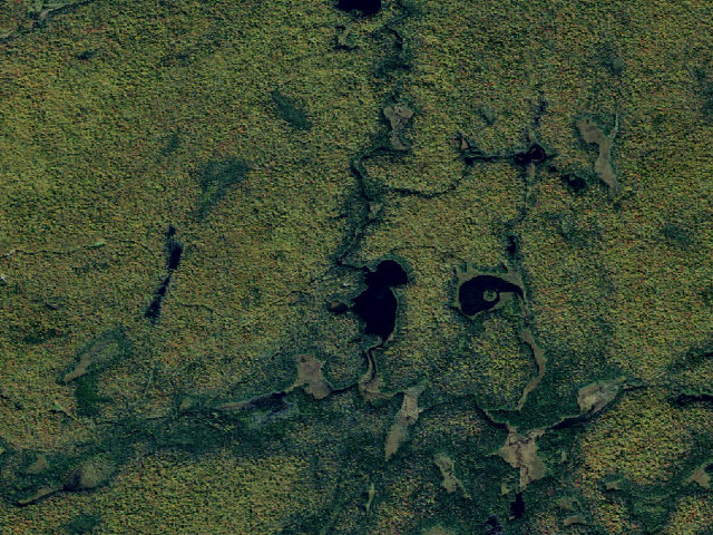 Aerial image of Gregg Lake Primitive Campsite (Pepperbox Wilderness)