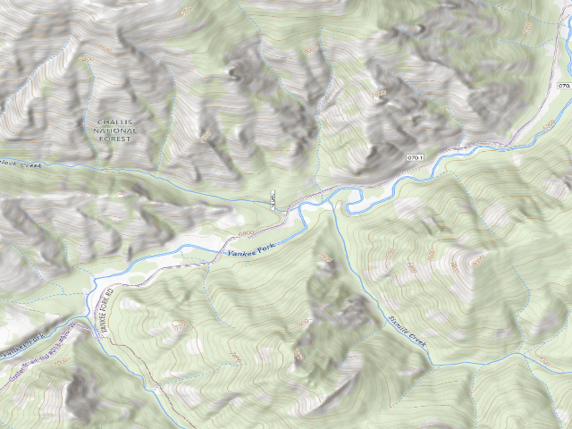 USGS topographic map of Greylock Camping Area