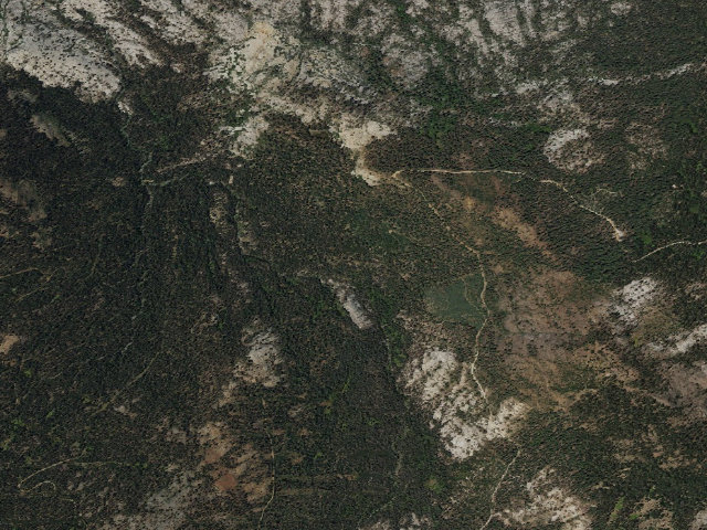 Aerial image of Grizzly Creek