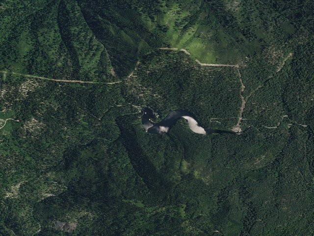 Aerial image of Grizzly Forebay (Family Cg)