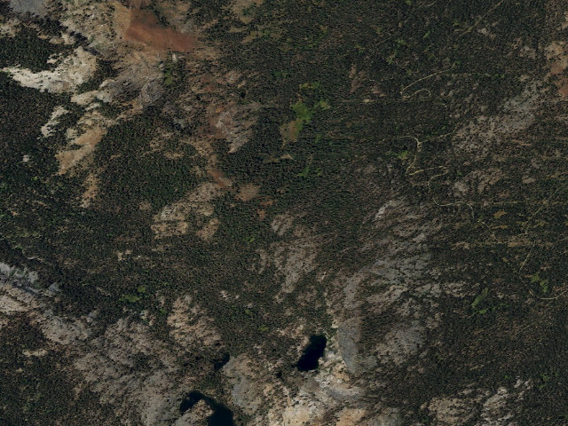 Aerial image of Grizzly Pass