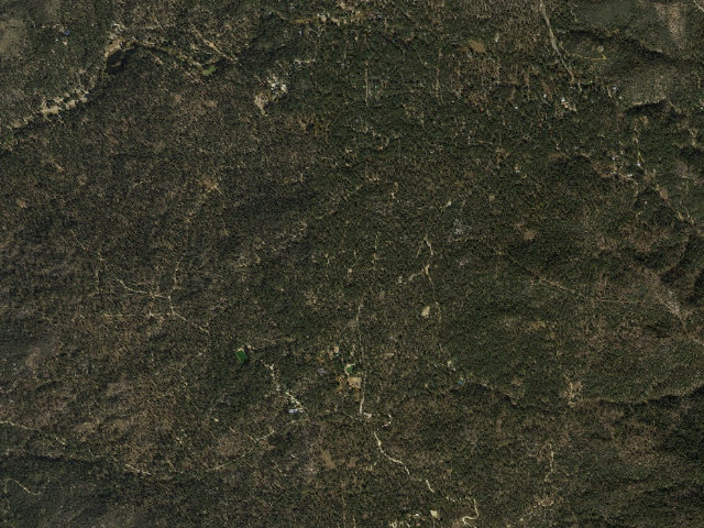 Aerial image of Groom Creek Horse Camp