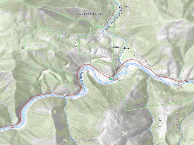 USGS topographic map of Group Campsite