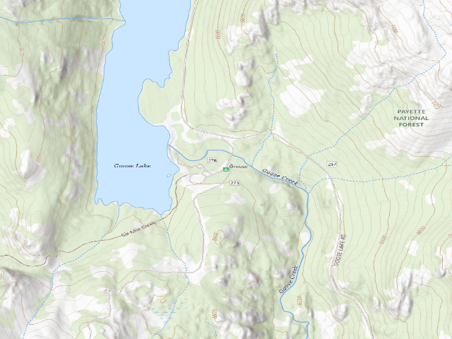 USGS topographic map of Grouse