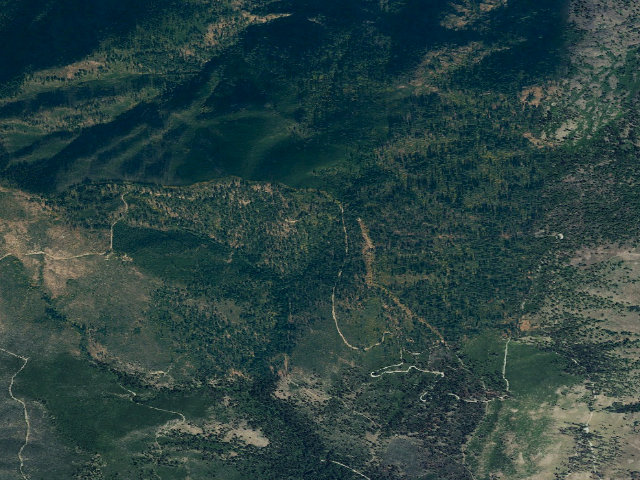 Aerial image of Grouse Mountain Springs