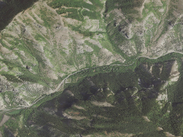 Aerial image of Guinavah-Malibu Campground