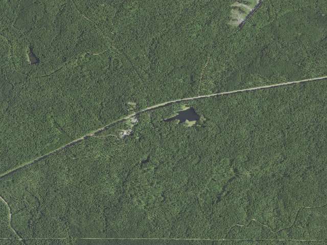 Aerial image of Gum Springs Rec Area