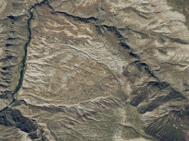 Aerial image of Gunnison Gorge Wilderness
