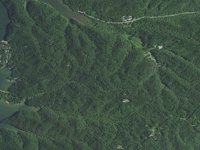 Aerial image of H.R. Bluegill Loop