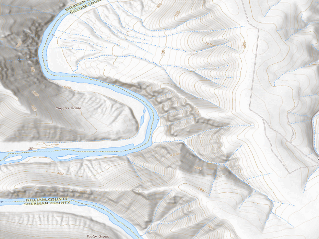 USGS topographic map of Hackbery