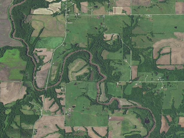 Aerial image of Hadorn Bridge Access