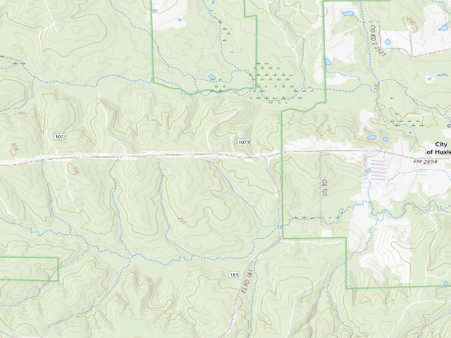 USGS topographic map of Haley's Ferry Boat Ramp