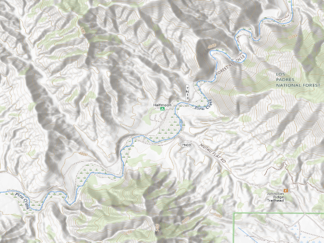 USGS topographic map of Halfmoon
