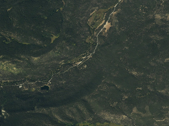 Aerial image of Halfmoon West Campground