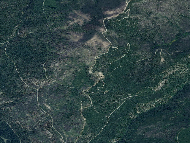 Aerial image of Halfway Springs Camping Area