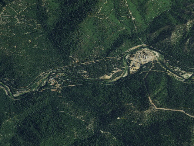 Aerial image of Hallsted (Family Cg)