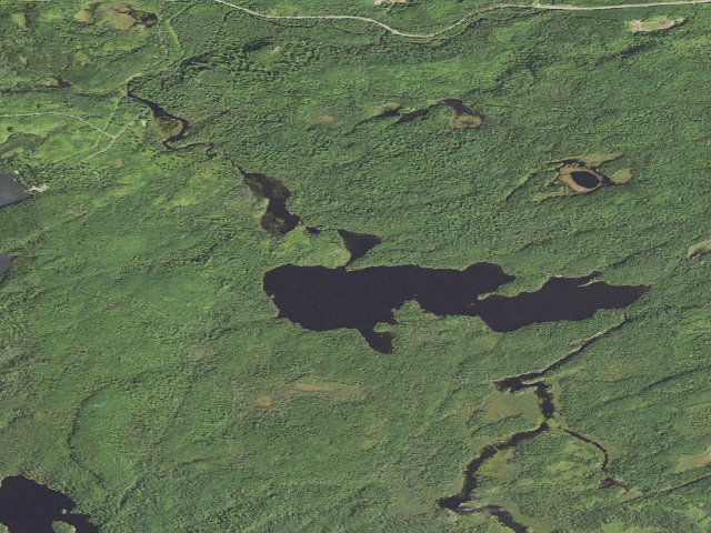 Aerial image of Ham Lake Site 1