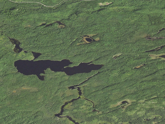 Aerial image of Ham Lake Site 3