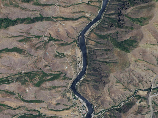 Aerial image of Hammer Creek Campground