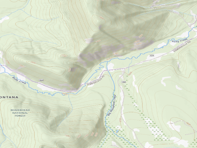 USGS topographic map of Hammer