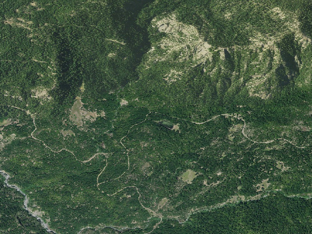 Aerial image of Hammerhorn Lake