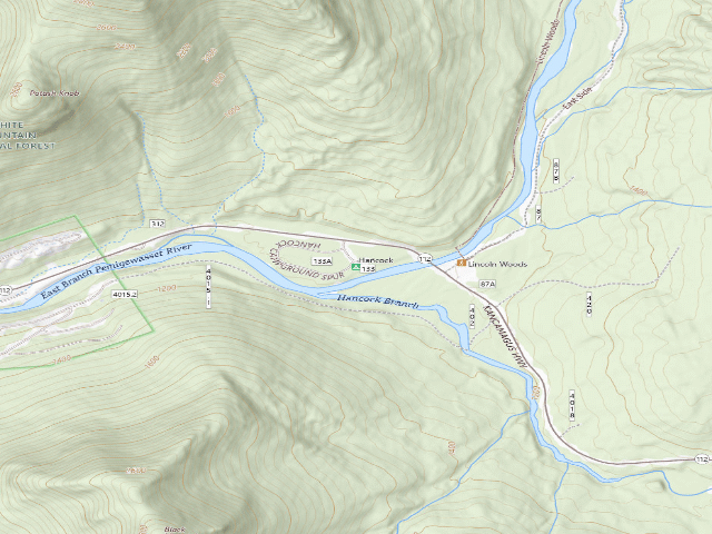 USGS topographic map of Hancock