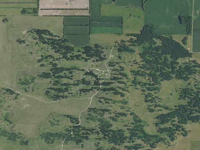 Aerial image of Hankinson Hills