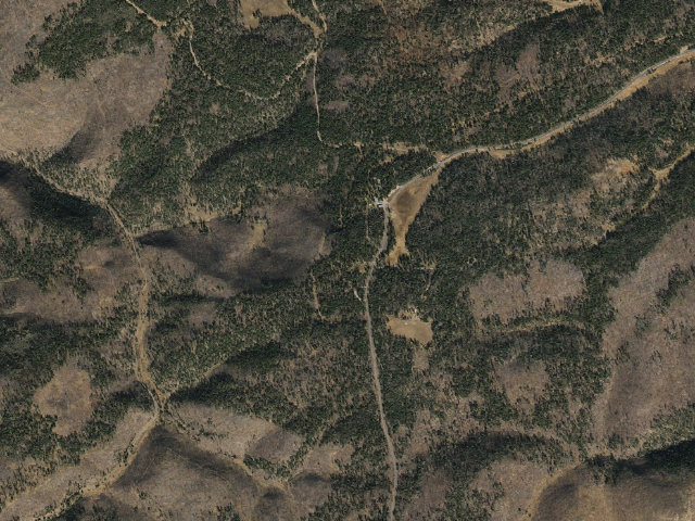 Aerial image of Hannagan Campground