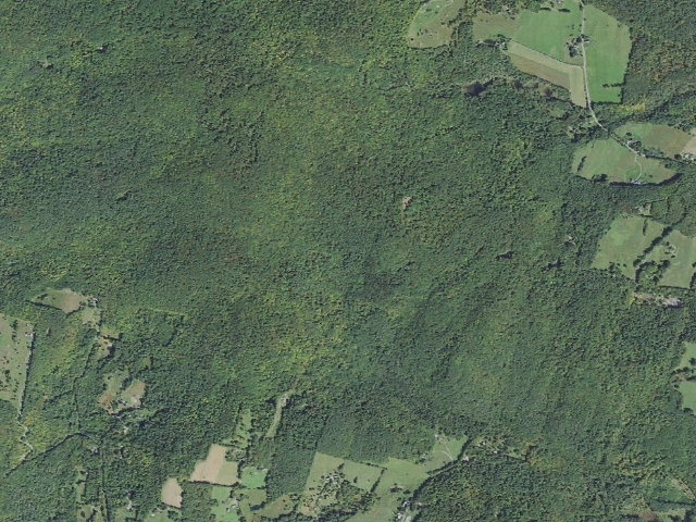 Aerial image of Happy Hill Shelter