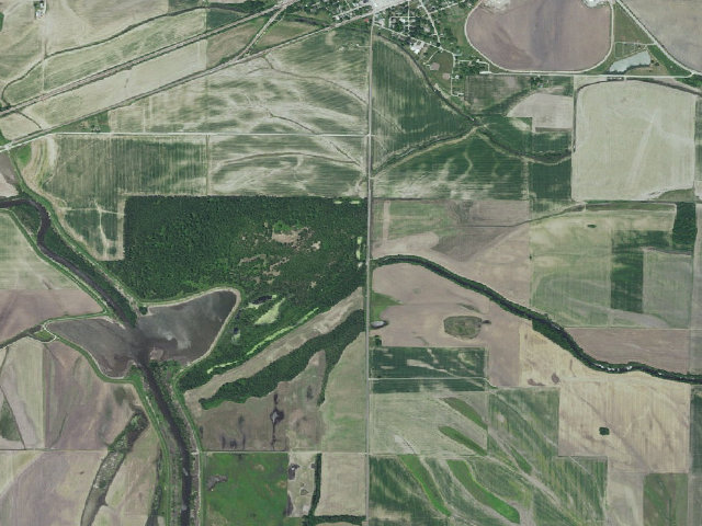 Aerial image of Hardin Conservation Area