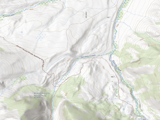 USGS topographic map of Harkness Lake
