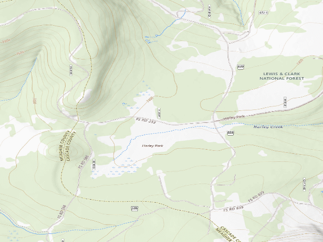 USGS topographic map of Harley Park-008