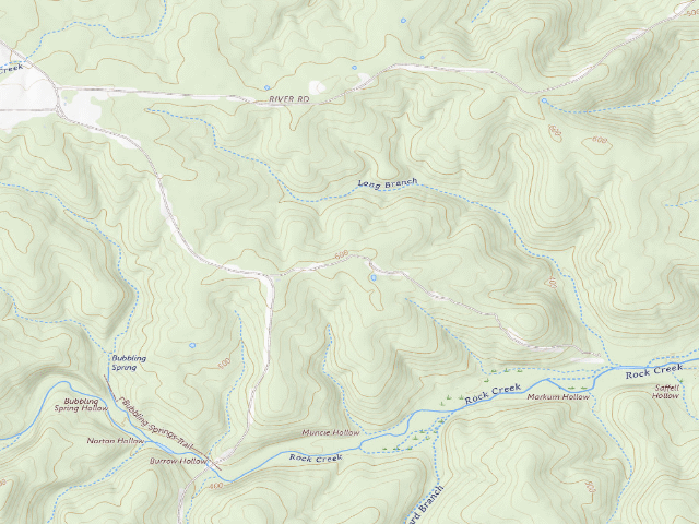 USGS topographic map of Harold Alexander Camping Area #2 - HQ Camp