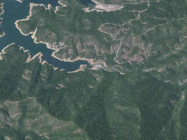 Aerial image of Harr Point Campground